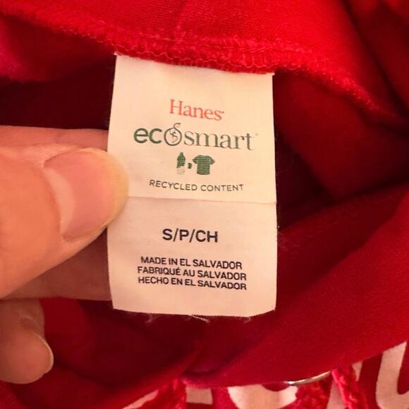 Enjoy Jesus Christ Christian Parody Hoodie Size S Thou Shalt Never Thirst - Picture 4 of 7